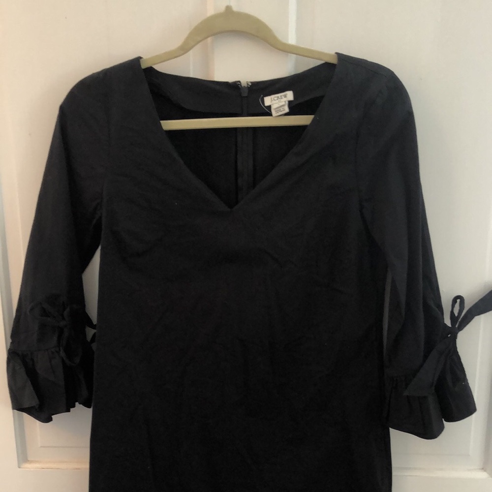 Black long sleeve Jcrew dress